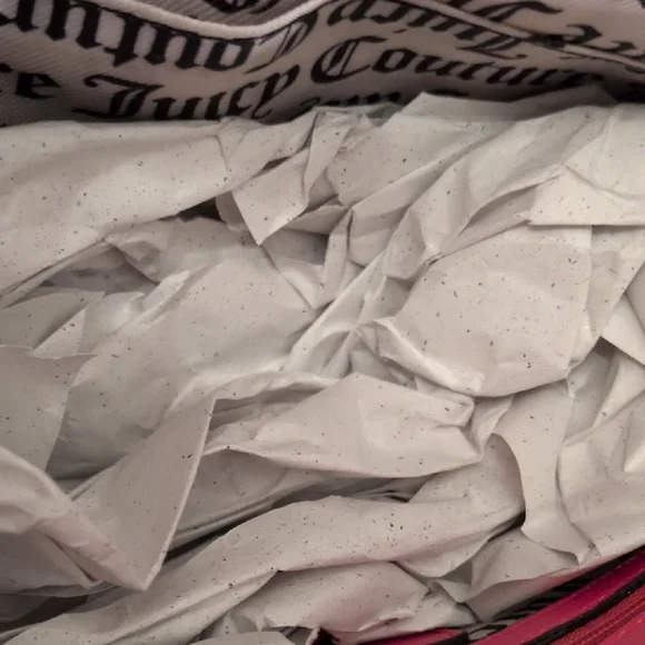 Nwt Juicy Couture Hot Pink Shoulder Bag with Gold Chain - Picture 15 of 16